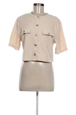 Damen Strickjacke H&M, Größe M, Farbe Beige, Preis 9,00 €, #137014712