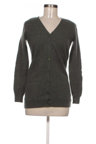 Damen Strickjacke Just Cashmere, Größe S, Farbe Grün, Preis 33,00 €, #137019254