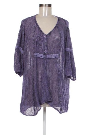 Cardigan de damă Unbranded, Mărime XXL, Culoare Mov, Preț 62,99 Lei, #137020729