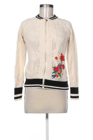 Damski kardigan Desigual, Rozmiar XS, Kolor ecru, Cena 141,61 zł, #137090150