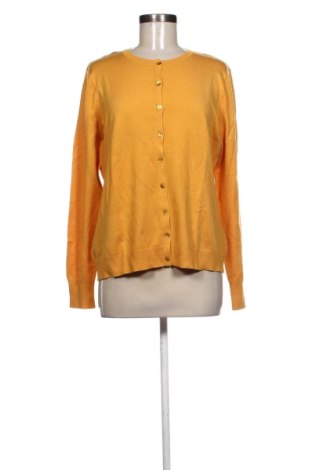 Γυναικεία ζακέτα August Silk, Μέγεθος XL, Χρώμα Κίτρινο, Τιμή 9,32 €, #137092186