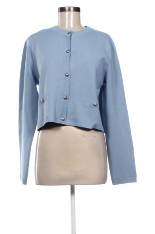 Damski kardigan H&M, Rozmiar L, Kolor Niebieski, Cena 31,45 zł, #137127409