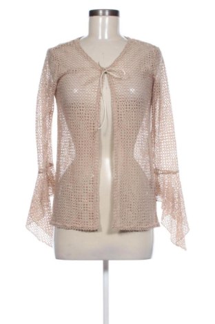 Cardigan de damă Pretty Sille, Mărime M, Culoare Bej, Preț 47,24 Lei, #137149262