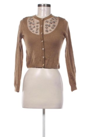 Damen Strickjacke Zara, Größe S, Farbe Braun, Preis 9,33 €, #137075458