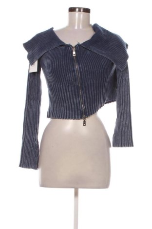 Cardigan de damă Dilvin, Mărime M, Culoare Albastru, Preț 78,74 Lei, #137145852