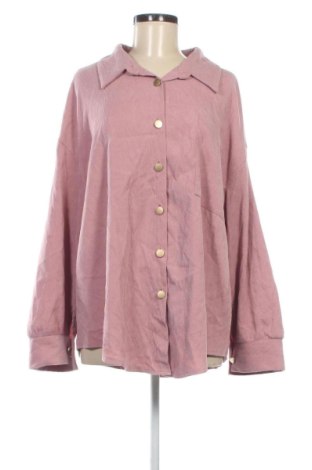 Damenbluse SHEIN, Größe 3XL, Farbe Aschrosa, Preis 14,99 €, #136720264