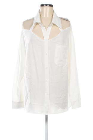 Cămașă de femei SHEIN, Mărime XL, Culoare Alb, Preț 58,99 Lei, #136800195