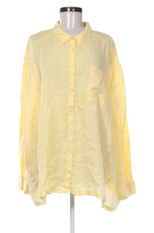 Cămașă de femei Ulla Popken, Mărime 4XL, Culoare Galben, Preț 152,99 Lei, #136871139