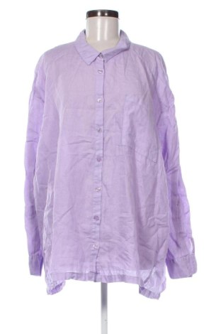 Dámská košile  Ulla Popken, Velikost 4XL, Barva Fialová, Cena  719,00 Kč, #136871185