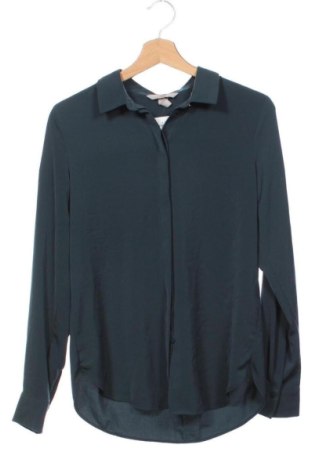 Cămașă de femei H&M, Mărime XS, Culoare Albastru, Preț 57,99 Lei, #136890237