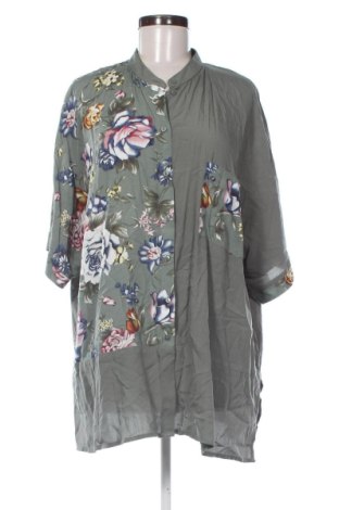 Γυναικείο πουκάμισο Unbranded, Μέγεθος XXL, Χρώμα Πράσινο, Τιμή 14,99 €, #136895530