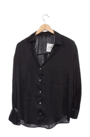 Damska koszula Zara, Rozmiar XS, Kolor Czarny, Cena 37,99 zł, #136921374