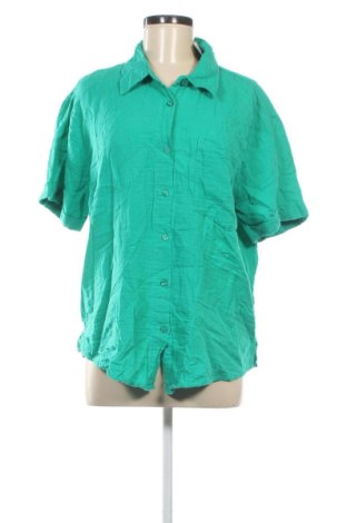 Cămașă de femei Hema, Mărime L, Culoare Verde, Preț 51,99 Lei, #136929000