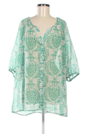Damenbluse SHEIN, Größe 4XL, Farbe Mehrfarbig, Preis 12,99 €, #136953524