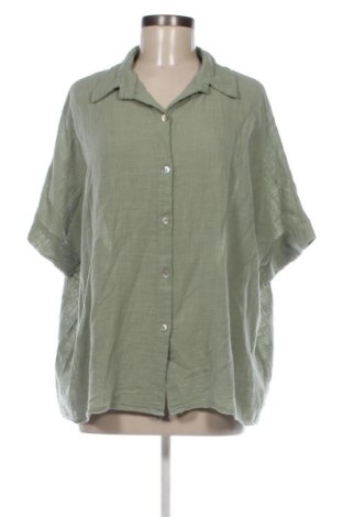Γυναικείο πουκάμισο Unbranded, Μέγεθος XXL, Χρώμα Πράσινο, Τιμή 23,12 €, #136999431