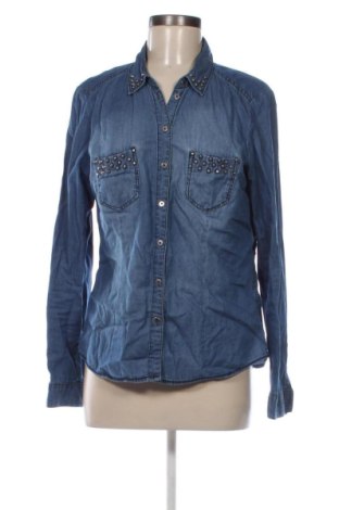Cămașă de femei H&M, Mărime L, Culoare Albastru, Preț 68,24 Lei, #137008628