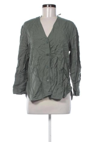 Γυναικείο πουκάμισο Zara, Μέγεθος M, Χρώμα Πράσινο, Τιμή 9,99 €, #137011799
