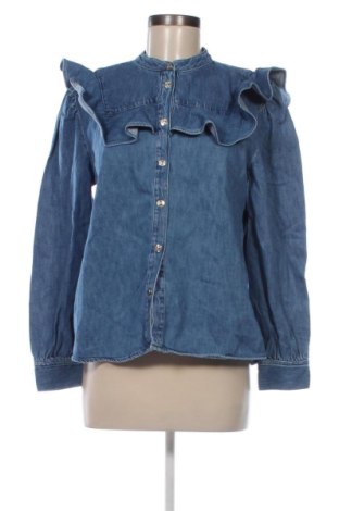 Cămașă de femei Zara, Mărime M, Culoare Albastru, Preț 62,99 Lei, #137019638