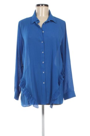 Дамска риза Zara, Размер XL, Цвят Син, Цена 16,00 €, #137020728