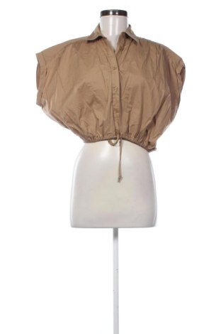 Dámska košeľa  Zara, Veľkosť L, Farba Béžová, Cena  18,00 €, #137026198