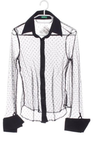 Cămașă de femei United Colors Of Benetton, Mărime M, Culoare Negru, Preț 64,00 Lei, #137029007