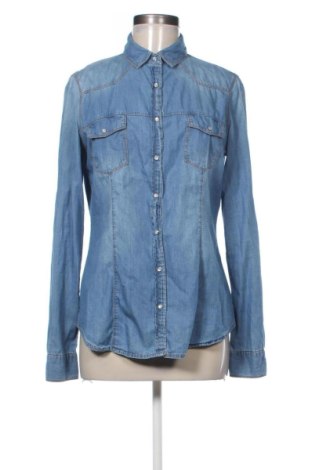 Дамска риза Stradivarius, Размер M, Цвят Син, Цена 7,62 €, #137033864
