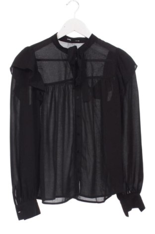 Cămașă de femei Sinsay, Mărime XS, Culoare Negru, Preț 31,49 Lei, #137038133