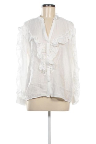 Дамска риза Zara, Размер M, Цвят Бял, Цена 18,00 €, #137045854