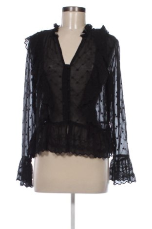 Cămașă de femei H&M, Mărime M, Culoare Negru, Preț 53,99 Lei, #137066238
