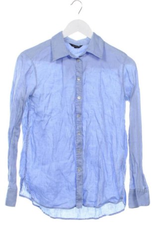 Damska koszula Massimo Dutti, Rozmiar XS, Kolor Niebieski, Cena 124,21 zł, #137071942