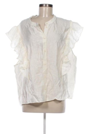 Cămașă de femei H&M, Mărime XXL, Culoare Ecru, Preț 78,74 Lei, #137090074