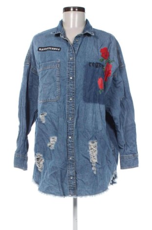 Dámska košeľa  H&M, Veľkosť M, Farba Modrá, Cena  7,95 €, #137091057
