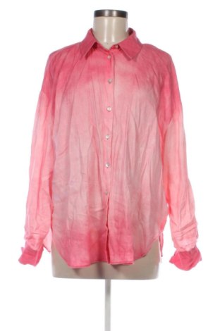 Cămașă de femei Zara, Mărime XL, Culoare Roz, Preț 87,66 Lei, #137096343