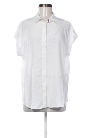 Γυναικείο πουκάμισο Tommy Hilfiger, Μέγεθος L, Χρώμα Λευκό, Τιμή 36,99 €, #137102034
