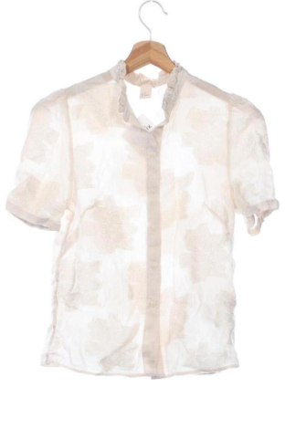 Damska koszula H&M, Rozmiar XS, Kolor ecru, Cena 42,34 zł, #137109859