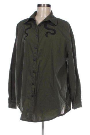 Cămașă de femei Disturbia, Mărime L, Culoare Verde, Preț 62,99 Lei, #137114551