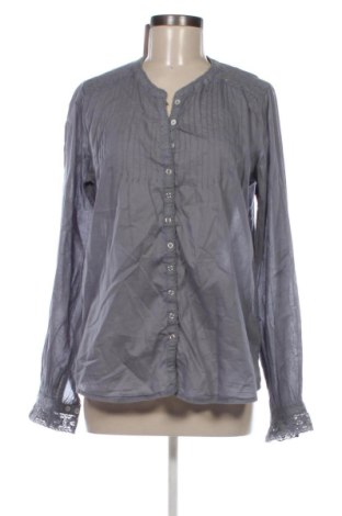 Γυναικείο πουκάμισο H&M, Μέγεθος L, Χρώμα Γκρί, Τιμή 8,00 €, #137129402