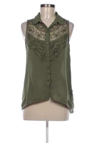 Cămașă de femei H&M, Mărime M, Culoare Verde, Preț 41,99 Lei, #137135763