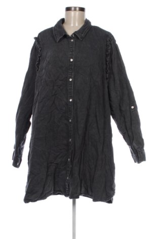 Γυναικείο πουκάμισο Unbranded, Μέγεθος 5XL, Χρώμα Μαύρο, Τιμή 18,99 €, #137145712