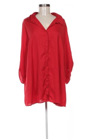 Дамска риза Unbranded, Размер 3XL, Цвят Червен, Цена 18,40 €, #137158583