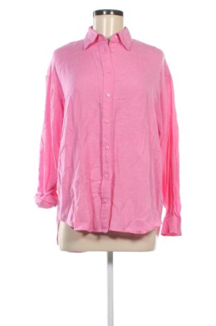 Дамска риза Stradivarius, Размер L, Цвят Розов, Цена 13,00 €, #137042621