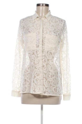 Cămașă de femei River Island, Mărime M, Culoare Ecru, Preț 66,95 Lei, #137079983