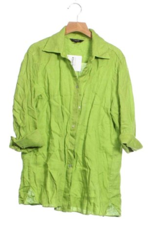 Cămașă de femei Massimo Dutti, Mărime XS, Culoare Verde, Preț 167,99 Lei, #137113873