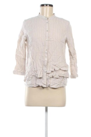 Cămașă de femei Zara, Mărime M, Culoare Bej, Preț 46,99 Lei, #136703250