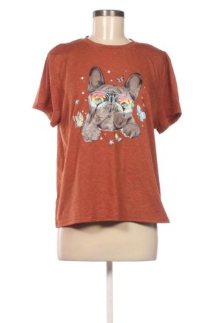 Tricou de femei SHEIN, Mărime L, Culoare Portocaliu, Preț 47,24 Lei, #137002338