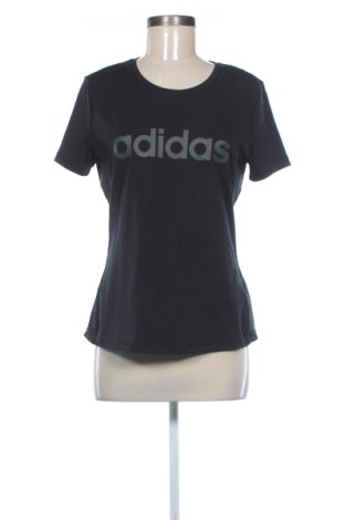 Damen T-Shirt Adidas, Größe S, Farbe Schwarz, Preis 19,98 €, #137022552