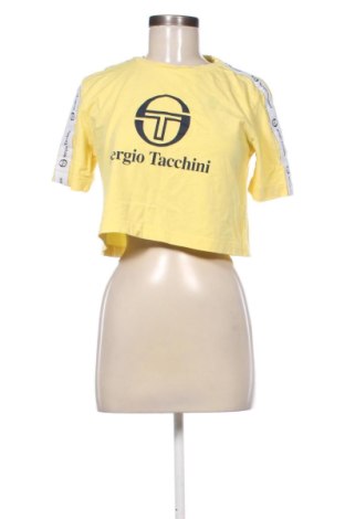 Damski T-shirt Sergio Tacchini, Rozmiar M, Kolor Żółty, Cena 117,00 zł, #137034014
