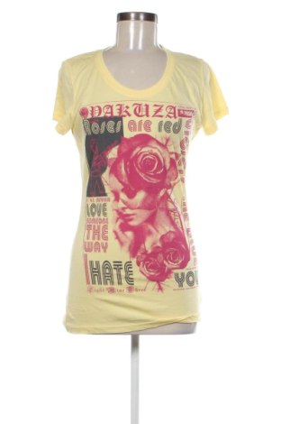 Tricou de femei Yakuza, Mărime M, Culoare Galben, Preț 57,74 Lei, #137048997