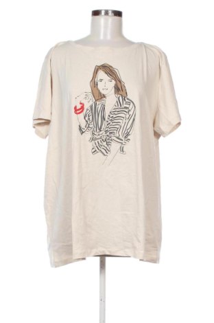Tricou de femei Unbranded, Mărime XXL, Culoare Ecru, Preț 72,99 Lei, #137051827