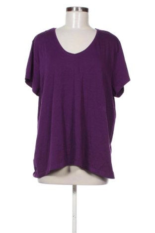 Tricou de femei Laura Torelli, Mărime XXL, Culoare Mov, Preț 61,99 Lei, #137054274